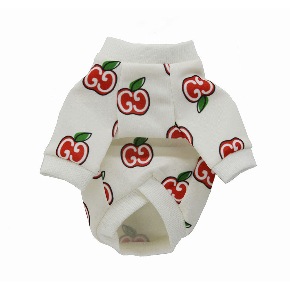 Teddy Print Frenchie Jacket