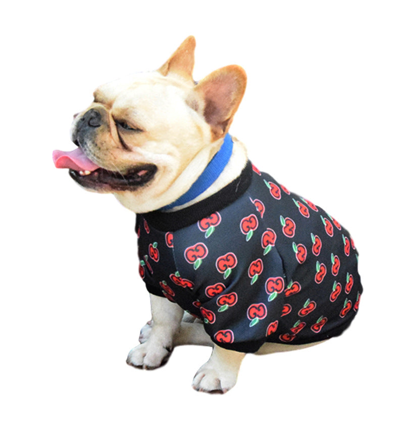 Teddy Print Frenchie Jacket