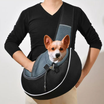 Frenchie Puppy Crossbody Carrier Bag