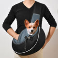 Frenchie Puppy Crossbody Carrier Bag