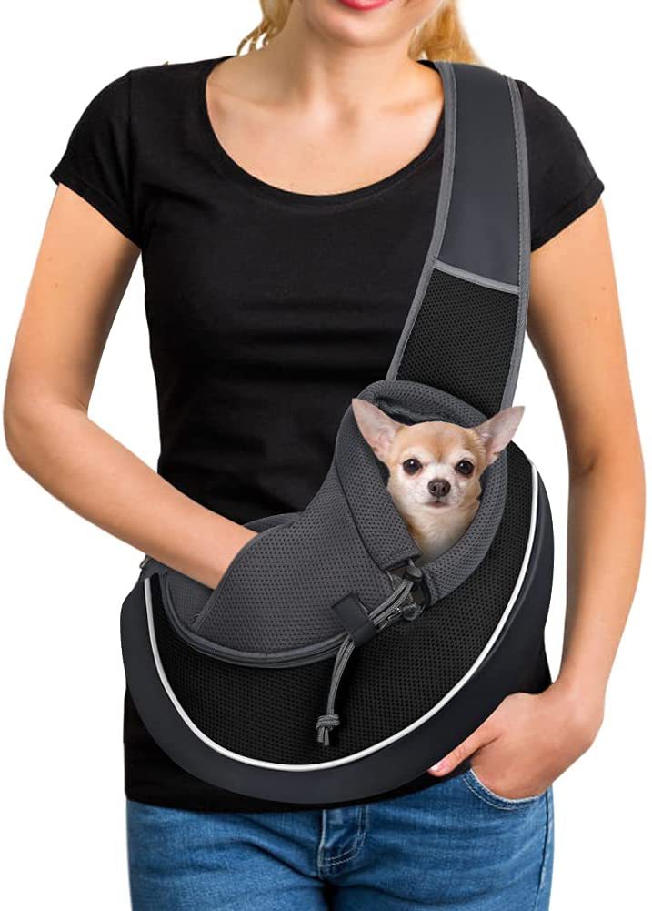 Frenchie Puppy Crossbody Carrier Bag
