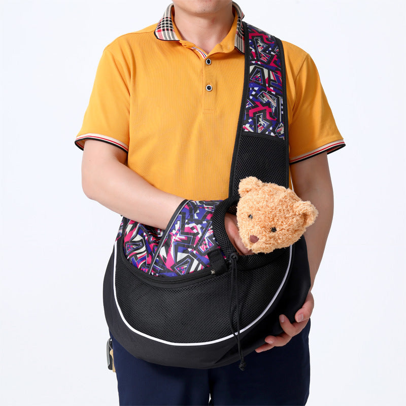 Frenchie Puppy Crossbody Carrier Bag