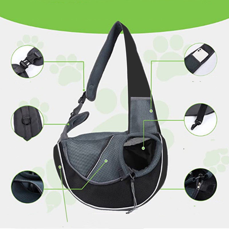 Frenchie Puppy Crossbody Carrier Bag